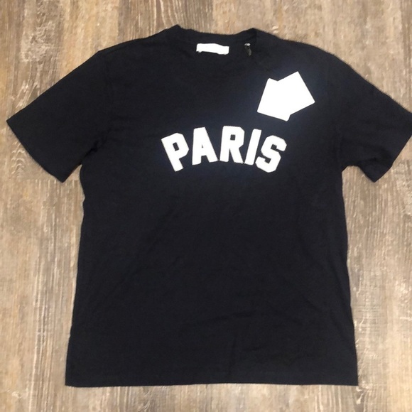 NWT Sandro Paris City Embroidered Graphic Tee S - Picture 1 of 6
